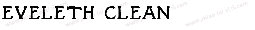 EVELETH CLEAN字体转换